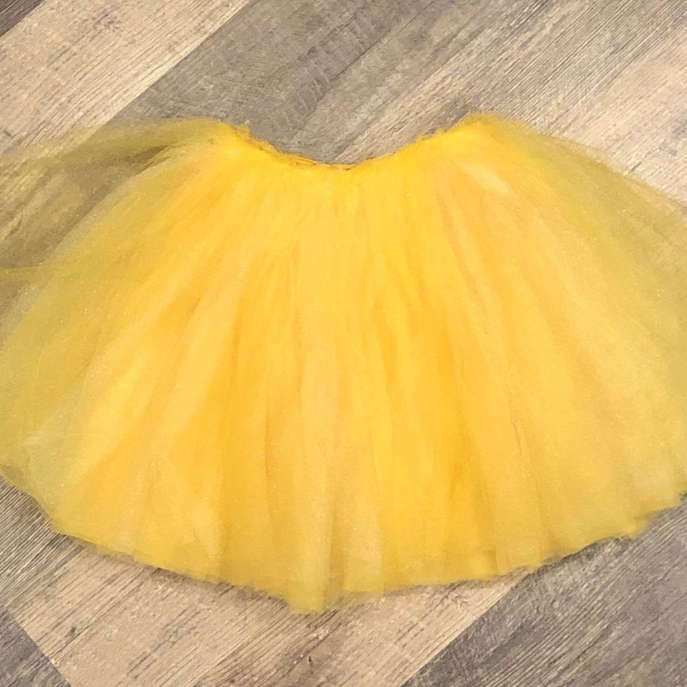 Costume Tutu Yellow 2T Sparkle